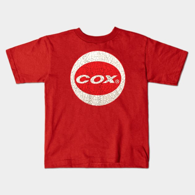 Cox vintage model engines Kids T-Shirt by Midcenturydave